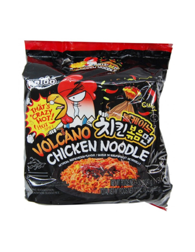 Paldo Volcano Chicken Noodle 140g x 4