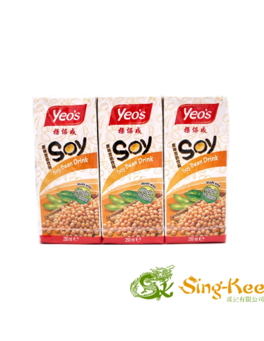 Yeo's Soy Bean Drink 6 X 250mL