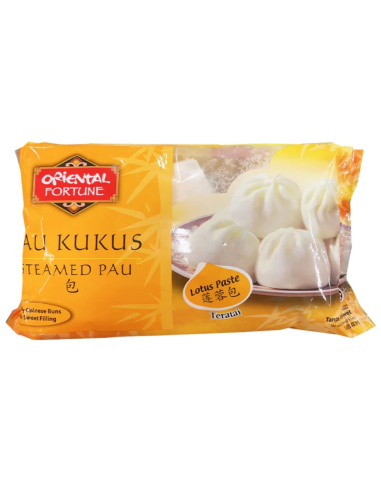 Oriental Fortune Pau Kukus Steamed Pau (Lotus) 330g