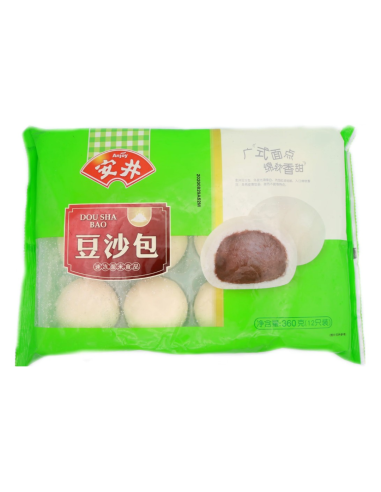 Anjoy Dou Sha Bao (Red Bean Paste Bun) 360g