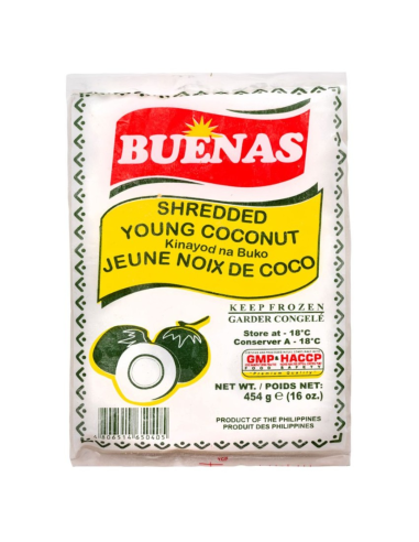 Buenas Shredded Young Coconut (Buko) 454g