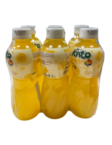 Kato Nata De Coco Mango 320ml x 6