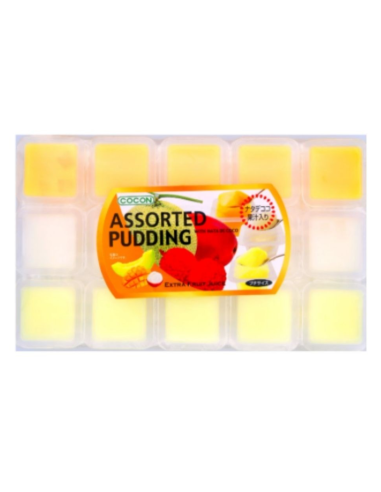 Cocon Assort Pudding Tray 15x35g -  - 零食 ZH