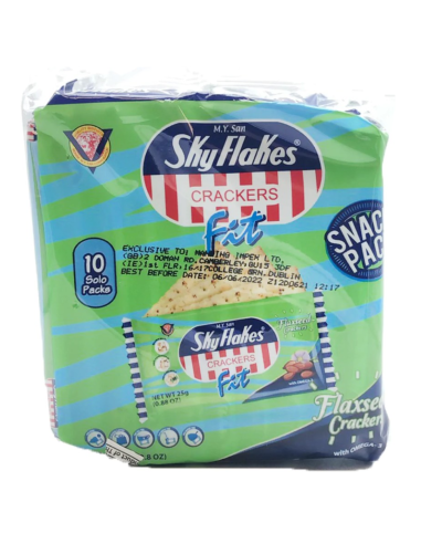 Skyflakes Biscuits Fit Flaxseed Omega 3 10x25g