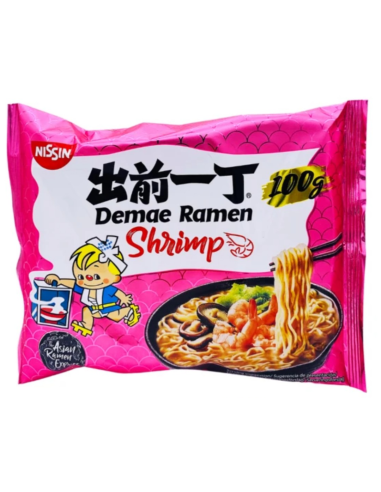 Nissin Demae Ramen Shrimp Flavour 100g