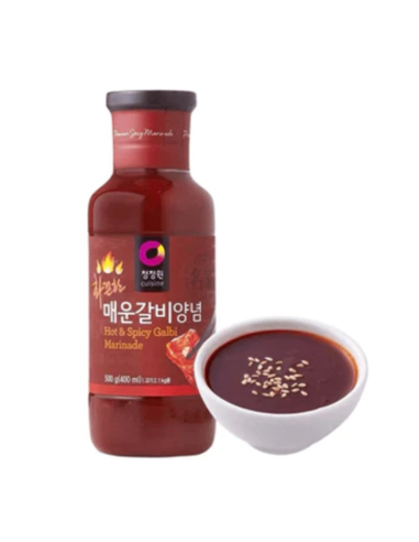 Daesang Chung Jung One Hot & Spicy Galbi Marinade for Rib 500g -  -...