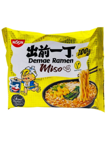 Nissin Demae Ramen Miso Flavour 100g