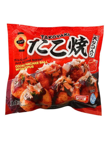 J-Basket  Frozen Takoyaki Fried Octopus Balls 480g