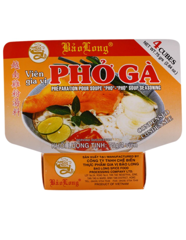 Bao Long Chicken Noodle Soup Seasoning - Gia Vi Pho Ga 75g