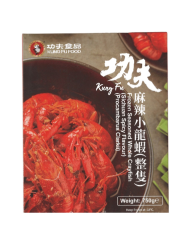 Kung Fu Cooked Whole Crayfish 750g