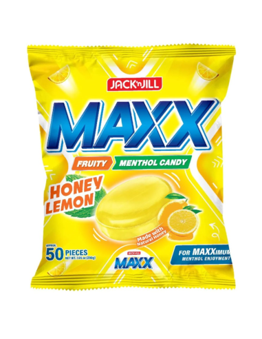 Jack n Jill Maxx Honey Lemon Candy (4gx50) 200g