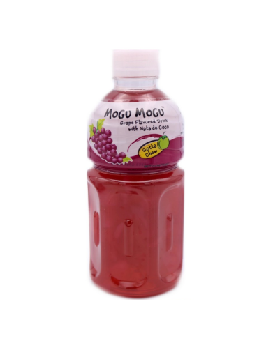 Mogu Mogu Grape Flavoured Drink with Nata de Coco 320ml