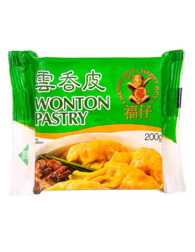 Happy Boy Wonton Pastry 200g