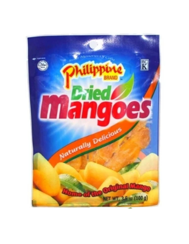 Philippine Brand Dried Mangoes 100g