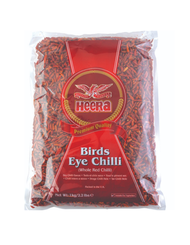 Heera Birds Eye Chilli 1kg x 4