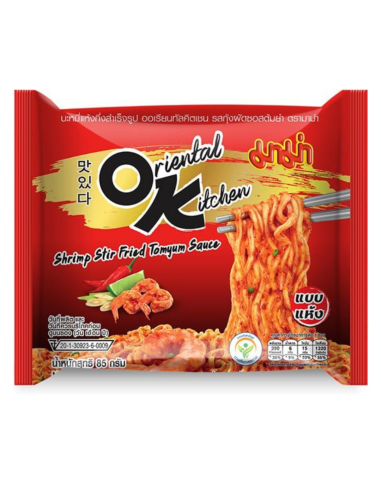 Mama Oriental Kitchen Instant Noodle Shrimp Stir Fried Tom Yum Flavour 85g