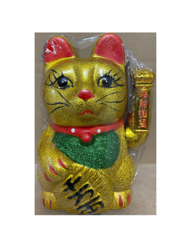 Golden Lucky Cat 9" - Chinese New Year  | Sing Kee