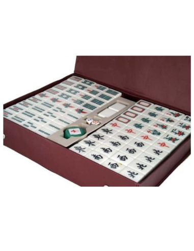 MR Mahjong Tiles Brown Box