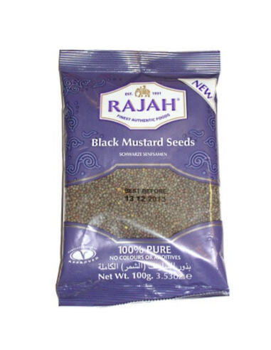 Rajah Black Mustard Seeds 100g