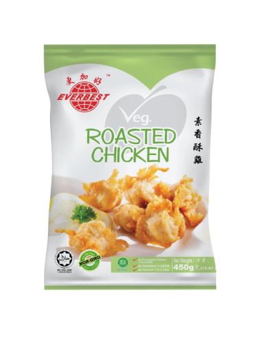 Everbest Vegetarian Roasted Chicken 450g - Frozen