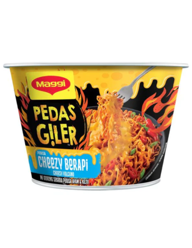 Maggi Pedas Giler Cheese 94g