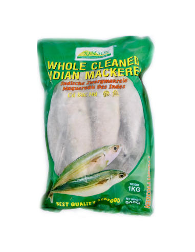 Kim Son Whole Cleaned Indian Mackerel 1kg (Frozen)