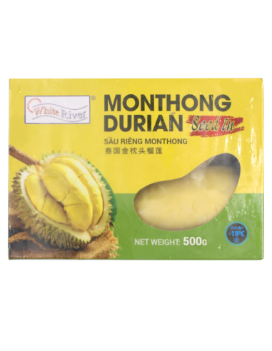 White River Frozen Monthong Durian Seed In 500g