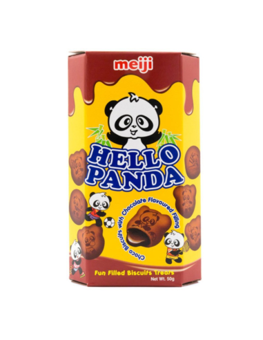 Meiji Hello Panda Double Choco 50g