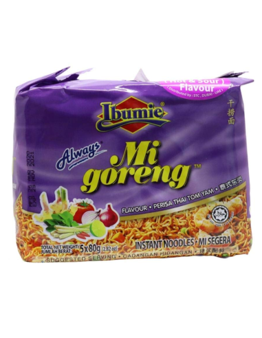 Ibumie Mi Goreng Tom Yum 80g*5