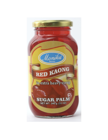 Monika Preserves Palm Fruit (Kaong) Red 340g