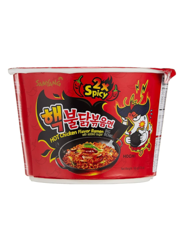 Samyang 2xSpicy Hot Chicken Flavour Ramen Big Bowl 105g