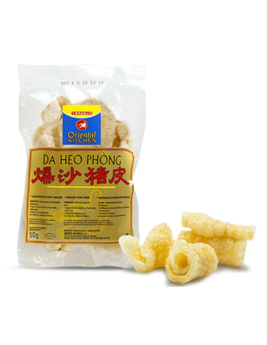 Oriental Kitchen Crispy Grilled Pork Rind (Da Heo Phong) 50g