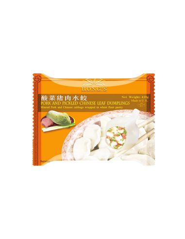 HONG'S Pork & Pickled Chinese Leaf Dumplings 410g