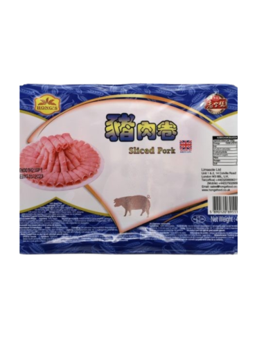 Hong's Curly Pork Slice 400g