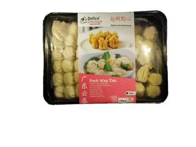 DELICO DIM SUM Pork Wan Tan 624g