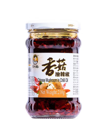 Laoganma Chinese Mushroom In Chilli Oil 210g