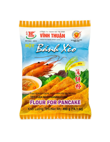 VNVT Flour for Pancake (Bot Banh Xeo) 400g