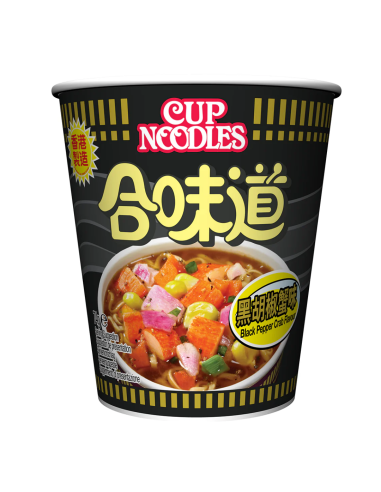 Nissin Cup Noodle Black Pepper Crab Flavour 74g