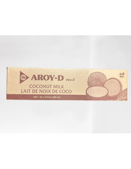 AROY-D Coconut Milk 400mL x 24