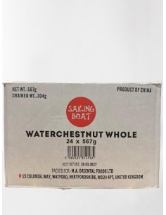 Sailing Boat Water Chestnuts Whole 567g 2