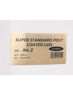 No.2 Standard Lids - 1000pcs