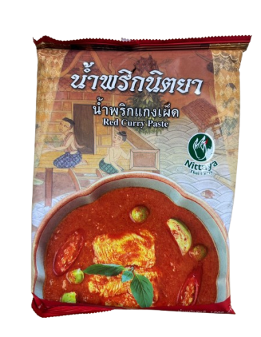 Nittaya Red Curry Paste 1kg X 10