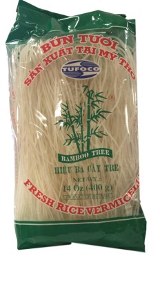 Bamboo Tree (Tufoco) Bun Tuoi Fresh Rice Vermicelli 400g x 30 2