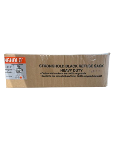 Stronghold Black Bin Bag