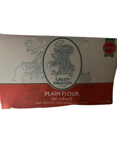 Green Dragon Plain Flour 1.5kg X 10