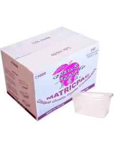 Pink Apple - LR1000 Unique Quality Plastic Containers With Lids - 150pcs