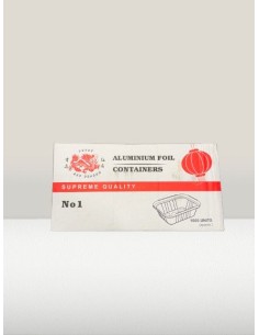 NO 1 FOIL CONTAINER - 1000pcs