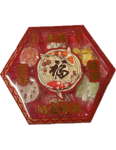 五福贺年糖果盒340g