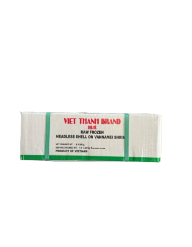 VIET THANH SHELL ON 21/25 PRAWNS - 800G x 6