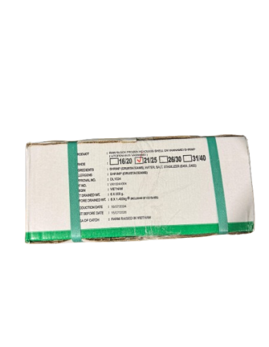 白蝦 21/25 有殼 - Wholesale - ZH | Sing Kee